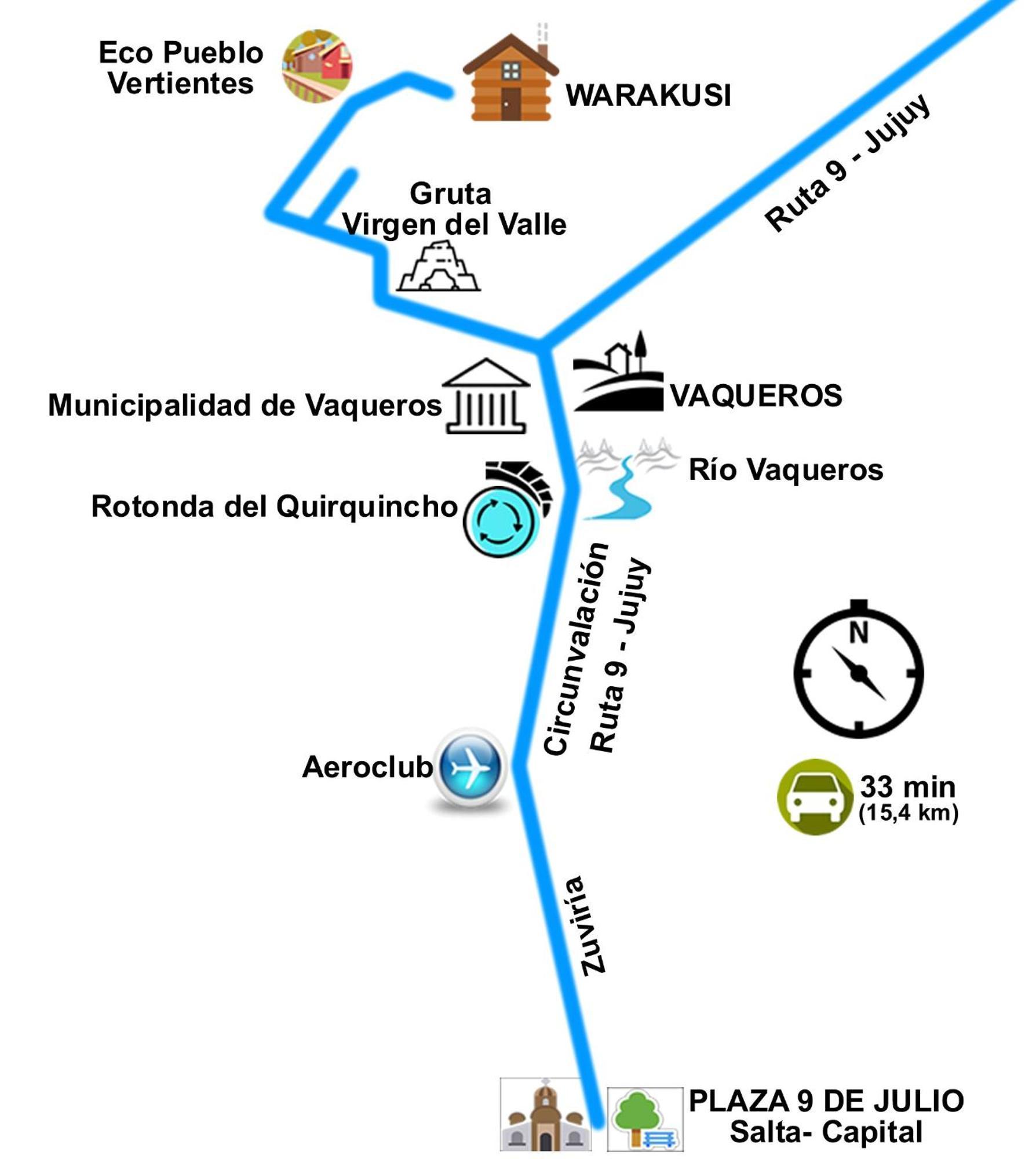 Wara Kusi Cottages, In Salta Argentina Εξωτερικό φωτογραφία